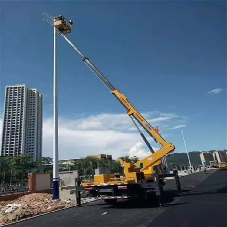 资阳维修路灯的曲臂升降车出租